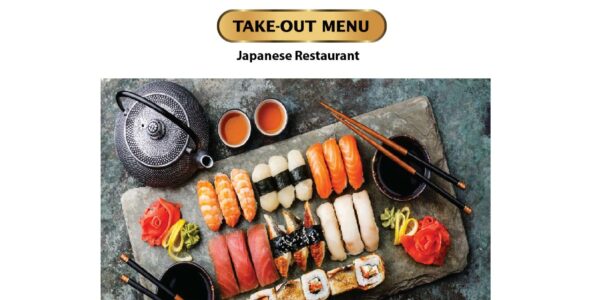 Niwa Sushi updated menu as of Feb. 2023
