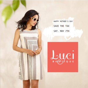 Save the Tax at Luci Boutique